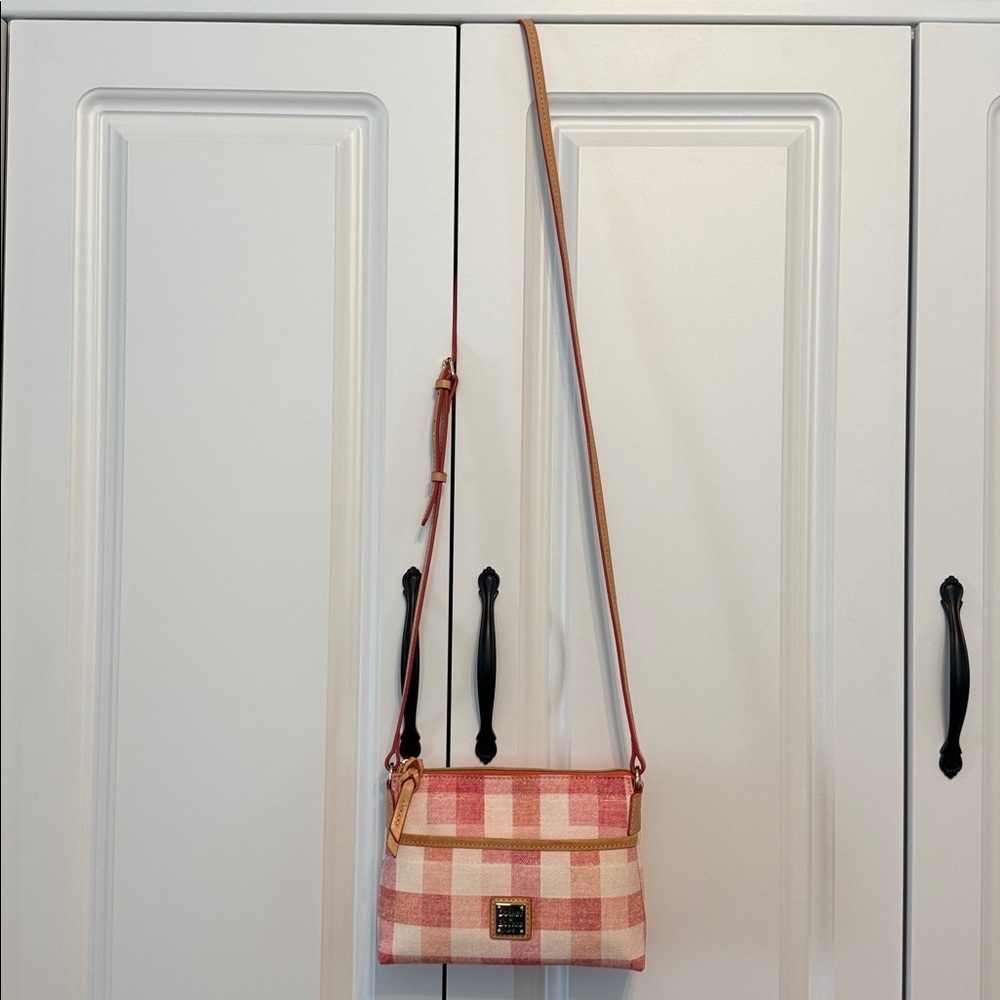 Dooney & Bourke Ginger Crossbody Bag Quadretto Check - Picture 8 of 8
